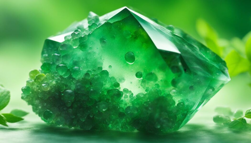 piedra fluorita verde