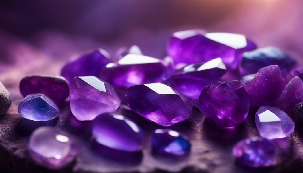 piedras lila
